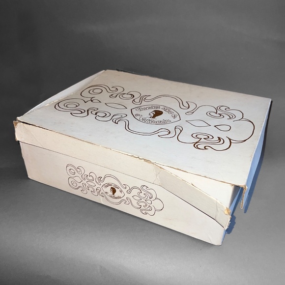 70s Red Fruit Cluster Wood  Platform Sandals - Picture 12 of 13